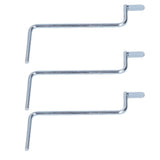 3Pcs Fence Wire Tensioner Handle Stainless Steel Stable Performance Firm Fence Wire Tensioning Tool