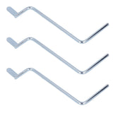 3Pcs Fence Wire Tensioner Handle Stainless Steel Stable Performance Firm Fence Wire Tensioning Tool - Low Angle