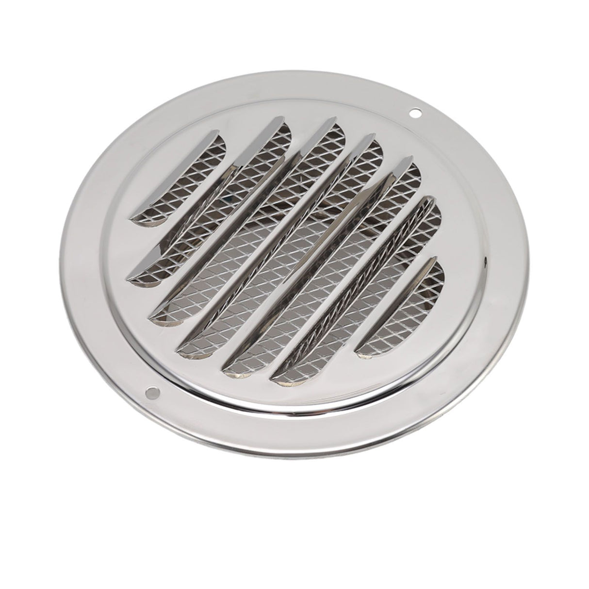 Air Ventilation Cover 304 Stainless Steel Round Exhaust Duct Grill Cap for Kitchen and Bathroom 120mm / 4.7in