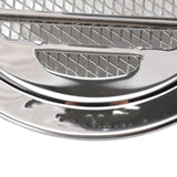 Air Ventilation Cover 304 Stainless Steel Round Exhaust Duct Grill Cap for Kitchen and Bathroom 120mm / 4.7in