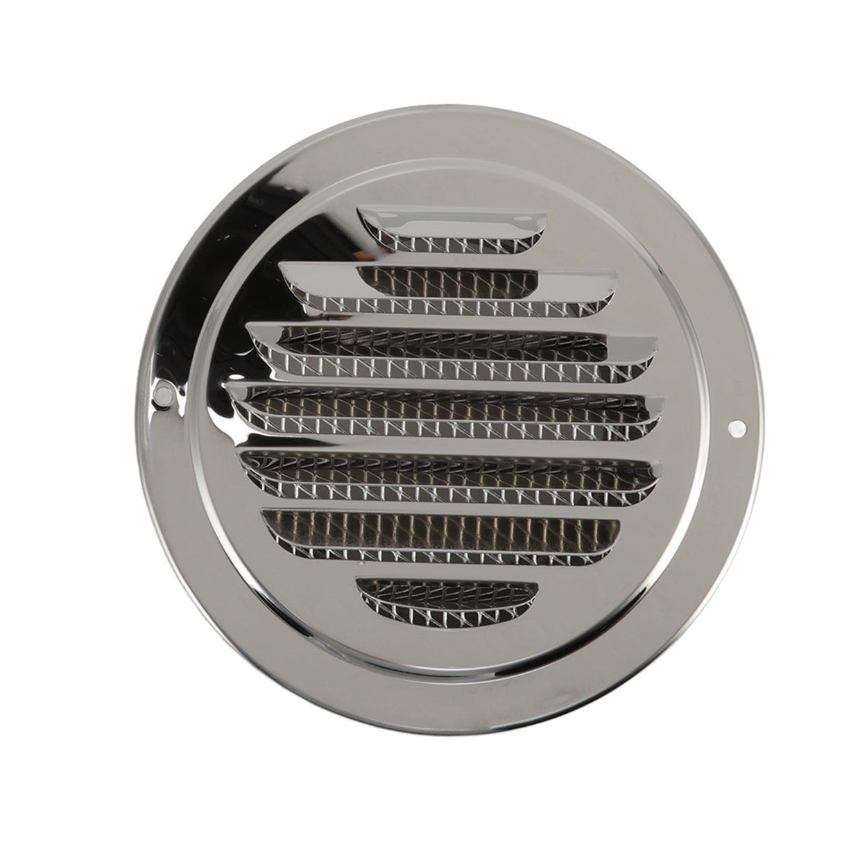 Air Ventilation Cover 304 Stainless Steel Round Exhaust Duct Grill Cap for Kitchen and Bathroom 150mm / 5.9in