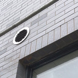 Air Ventilation Cover 304 Stainless Steel Round Exhaust Duct Grill Cap for Kitchen and Bathroom 150mm / 5.9in
