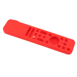 TV Remote Case Silicone Soft Shockproof Washable Protective Cover for RMF TX800 TX900 Red