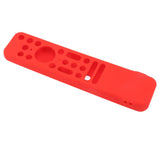 TV Remote Case Silicone Soft Shockproof Washable Protective Cover for RMF TX800 TX900 Red