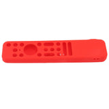 TV Remote Case Silicone Soft Shockproof Washable Protective Cover for RMF TX800 TX900 Red