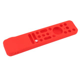 TV Remote Case Silicone Soft Shockproof Washable Protective Cover for RMF TX800 TX900 Red - Close-Up Angle