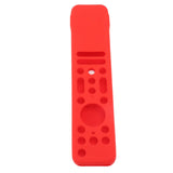 TV Remote Case Silicone Soft Shockproof Washable Protective Cover for RMF TX800 TX900 Red