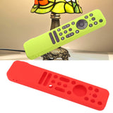 TV Remote Case Silicone Soft Shockproof Washable Protective Cover for RMF TX800 TX900 Red - Extra Image