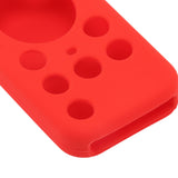 TV Remote Case Silicone Soft Shockproof Washable Protective Cover for RMF TX800 TX900 Red