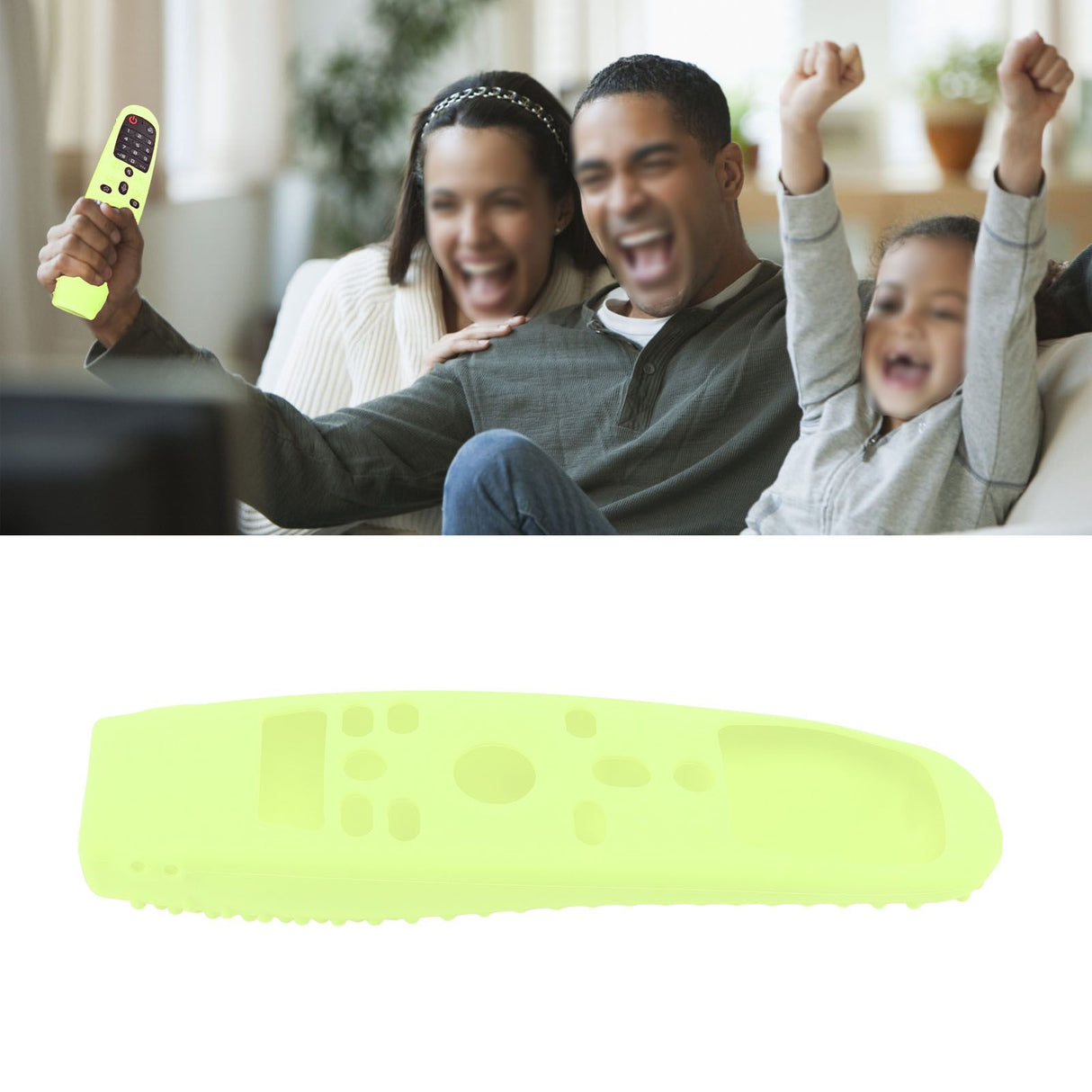 Smart Remote Control Protection Cover Silicone TV Controller Dustproof Case for LG MR 20 Green