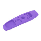 Smart Remote Control Protection Cover Silicone TV Controller Dustproof Case for LG MR 20 Purple