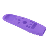 Smart Remote Control Protection Cover Silicone TV Controller Dustproof Case for LG MR 20 Purple - Low Angle