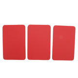 3 PCS Waterproof Kayak Patch PVC Raft Patch Rubber Boat Repair Patches Set for Inflatable Boat Canoe Red