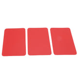 3 PCS Waterproof Kayak Patch PVC Raft Patch Rubber Boat Repair Patches Set for Inflatable Boat Canoe Red