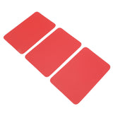 3 PCS Waterproof Kayak Patch PVC Raft Patch Rubber Boat Repair Patches Set for Inflatable Boat Canoe Red