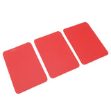 3 PCS Waterproof Kayak Patch PVC Raft Patch Rubber Boat Repair Patches Set for Inflatable Boat Canoe Red - Rear View