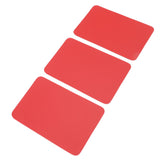 3 PCS Waterproof Kayak Patch PVC Raft Patch Rubber Boat Repair Patches Set for Inflatable Boat Canoe Red - Close-Up Angle