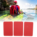 3 PCS Waterproof Kayak Patch PVC Raft Patch Rubber Boat Repair Patches Set for Inflatable Boat Canoe Red - Extra Image