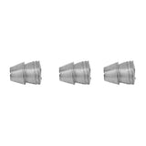 20pcs Safety Round Handle Wedges Steel Hammer Handle Splitting Wedge Set for Axe Claw Hammer Sledge Diameter 13mm / 0.51in