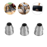 20pcs Safety Round Handle Wedges Steel Hammer Handle Splitting Wedge Set for Axe Claw Hammer Sledge Diameter 13mm / 0.51in - Extra Image