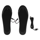 1 Pair Electric Heated Insole Warm Keeping Lightweight USB Charging No Smell EVA Electrical Heated Insole 5V
