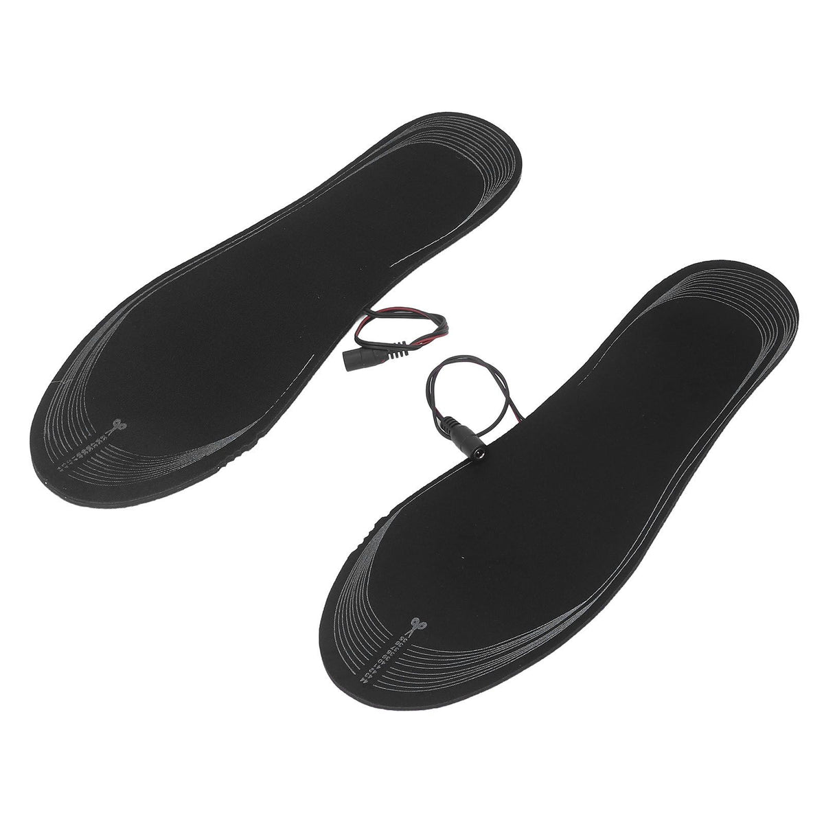 1 Pair Electric Heated Insole Warm Keeping Lightweight USB Charging No Smell EVA Electrical Heated Insole 5V