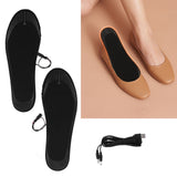 1 Pair Electric Heated Insole Warm Keeping Lightweight USB Charging No Smell EVA Electrical Heated Insole 5V - Extra Image