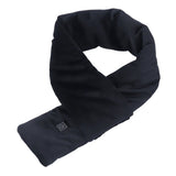 Electric Heated Scarf Rechargable 3 Gear Foldable Breathable Waterproof Neck Heating Pad for Winter - Front View
