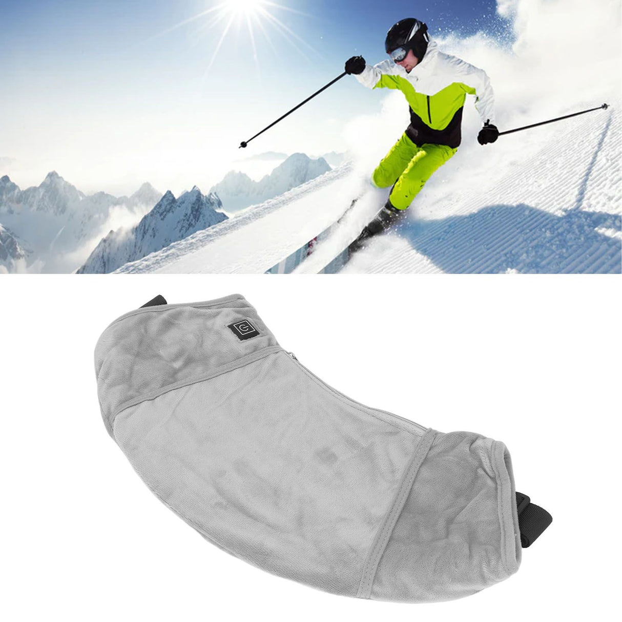 Electric Heated Hand Warmer Muff Cold Weather Thermal Glove Waist Bag 3 Levels for Hunting