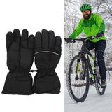 Electric Heated Gloves Winter Insulated Heating Gloves for Outdoor Sports Skiing Riding