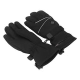 Heated Gloves Skiing Snowboarding Electric Battery Heated Gloves with 3 Heating Levels Skiing for Men Women L