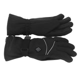 Heated Gloves Skiing Snowboarding Electric Battery Heated Gloves with 3 Heating Levels Skiing for Men Women L