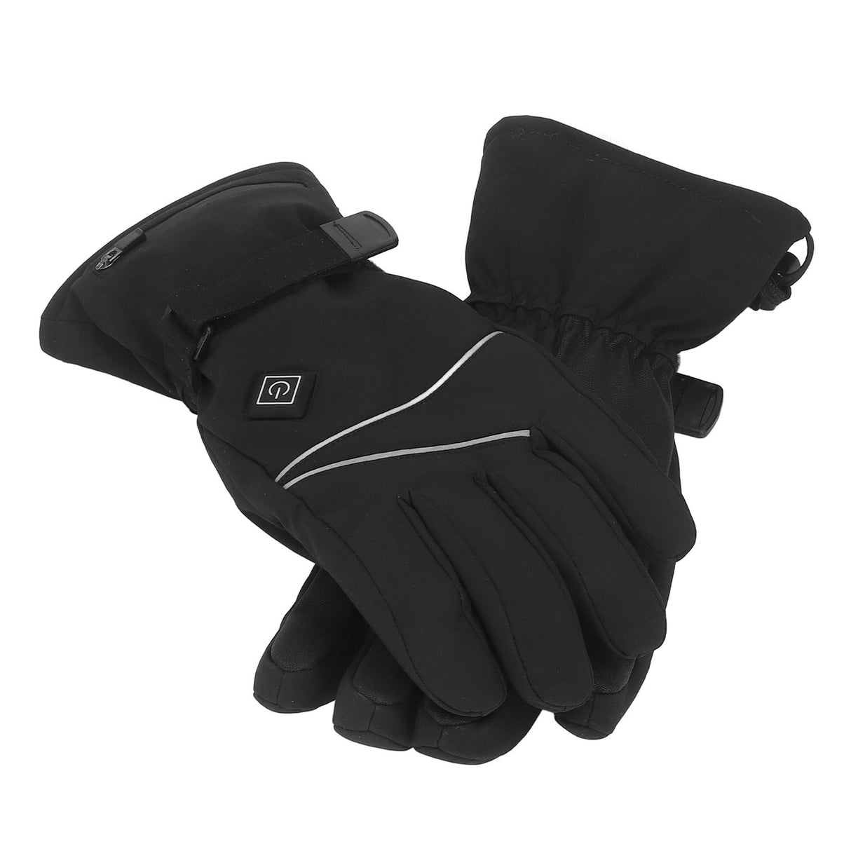 Heated Gloves Skiing Snowboarding Electric Battery Heated Gloves with 3 Heating Levels Skiing for Men Women XL