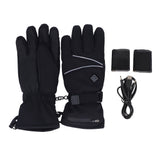 Electric Heating Gloves 3 Adjustable Temperature Lithium Battery Gloves for Outdoor Activities L
