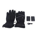Electric Heating Gloves 3 Adjustable Temperature Lithium Battery Gloves for Outdoor Activities L