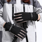 Winter Waterproof Warm Gloves Full Finger Touch Screen Insulated Glove for Outdoor Mountaineering Skiing - Extra Image