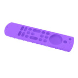 Remote Control Silicone Case Soft Safe Shockproof Waterproof Precise Cutout Fully Wrap Remote Cover for Amazon TV Purple