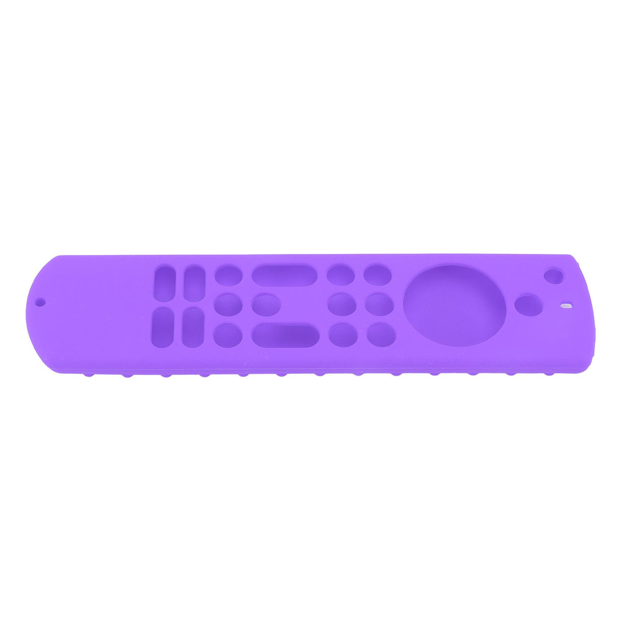 Remote Control Silicone Case Soft Safe Shockproof Waterproof Precise Cutout Fully Wrap Remote Cover for Amazon TV Purple