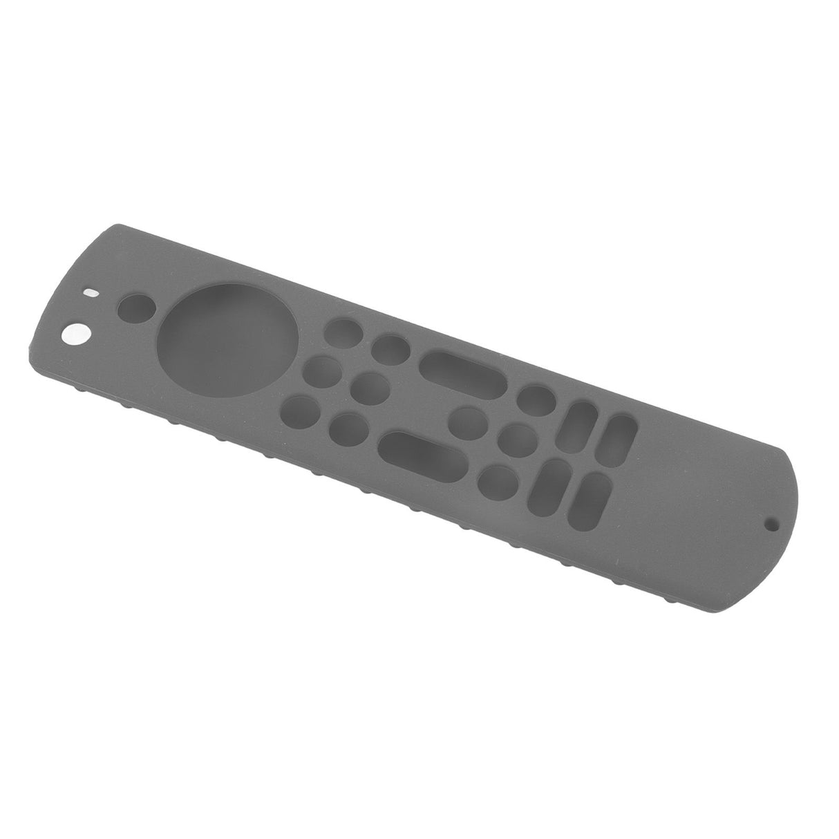 Remote Control Silicone Case Soft Safe Shockproof Waterproof Precise Cutout Fully Wrap Remote Cover for Amazon TV Dark Gray