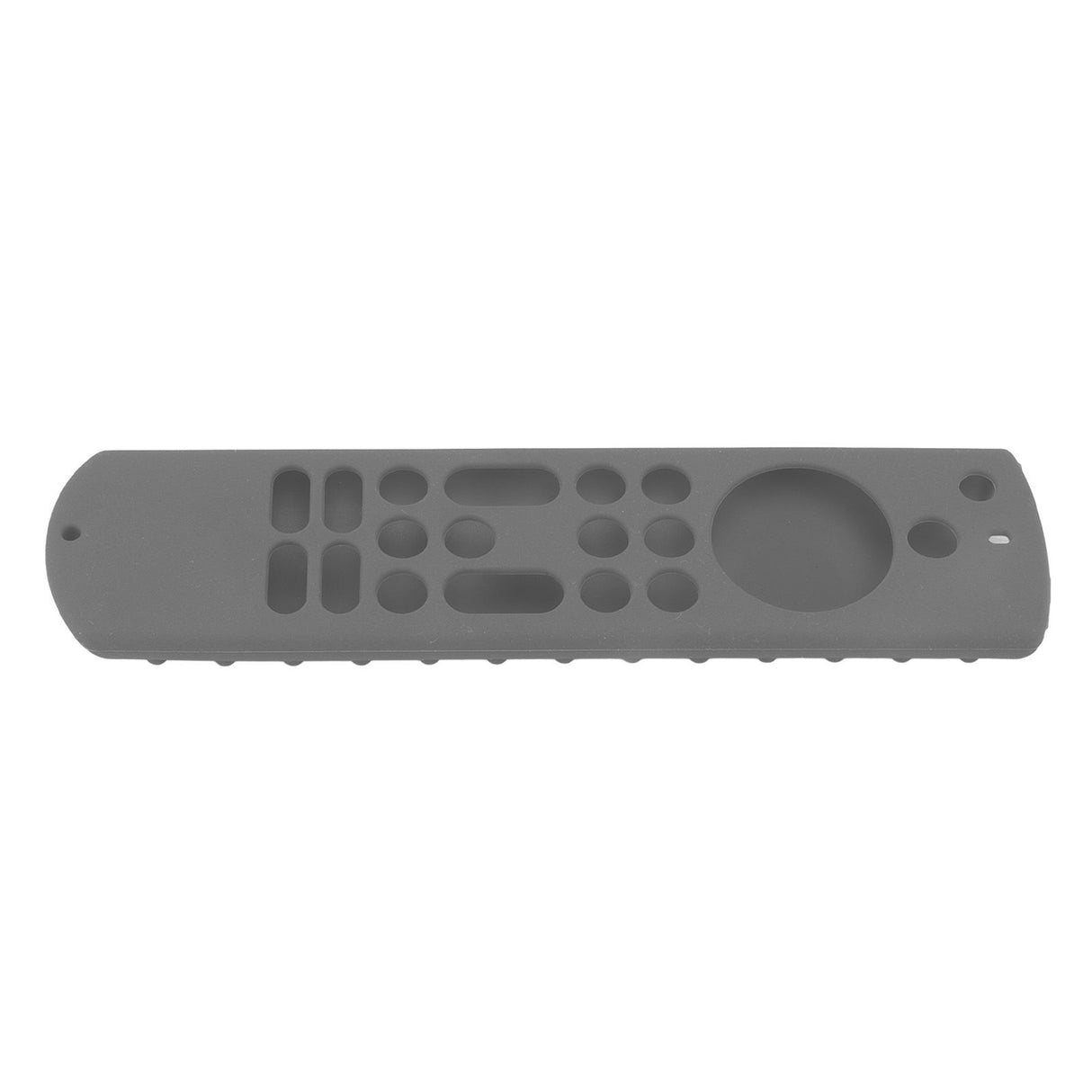 Remote Control Silicone Case Soft Safe Shockproof Waterproof Precise Cutout Fully Wrap Remote Cover for Amazon TV Dark Gray