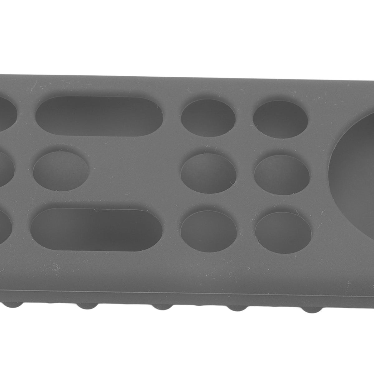Remote Control Silicone Case Soft Safe Shockproof Waterproof Precise Cutout Fully Wrap Remote Cover for Amazon TV Dark Gray
