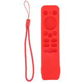 Soft Silicone Protective Case for Realme TV Stick Remote Control Anti Drop Protective Cover Red