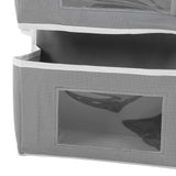 Over Door Hanging Organizer Wall Mount Storage with Hooks for Pantry Nursery Kitchen Closet Dorm Grey 5 Pockets - Extra Image