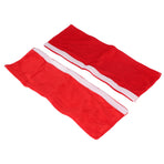 2Pcs Refrigerator Door Handle Covers Kitchen Appliance Decor Non Skid Static Protector Red