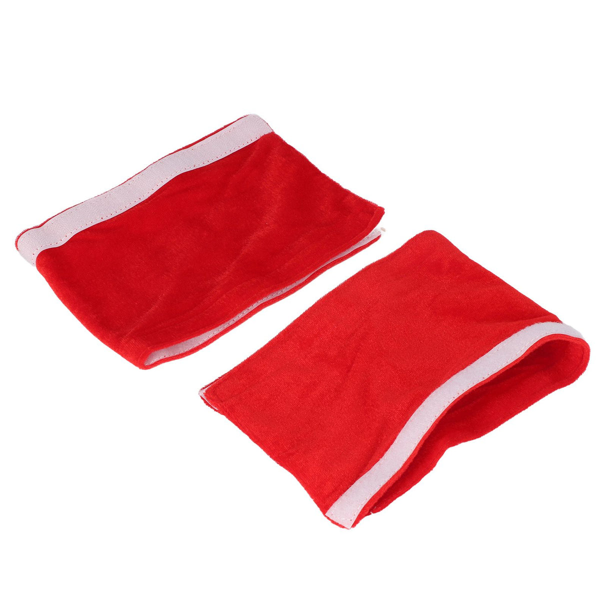 2Pcs Refrigerator Door Handle Covers Kitchen Appliance Decor Non Skid Static Protector Red