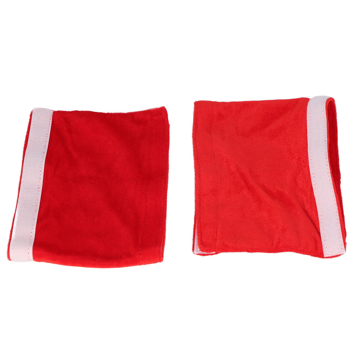 2Pcs Refrigerator Door Handle Covers Kitchen Appliance Decor Non Skid Static Protector Red