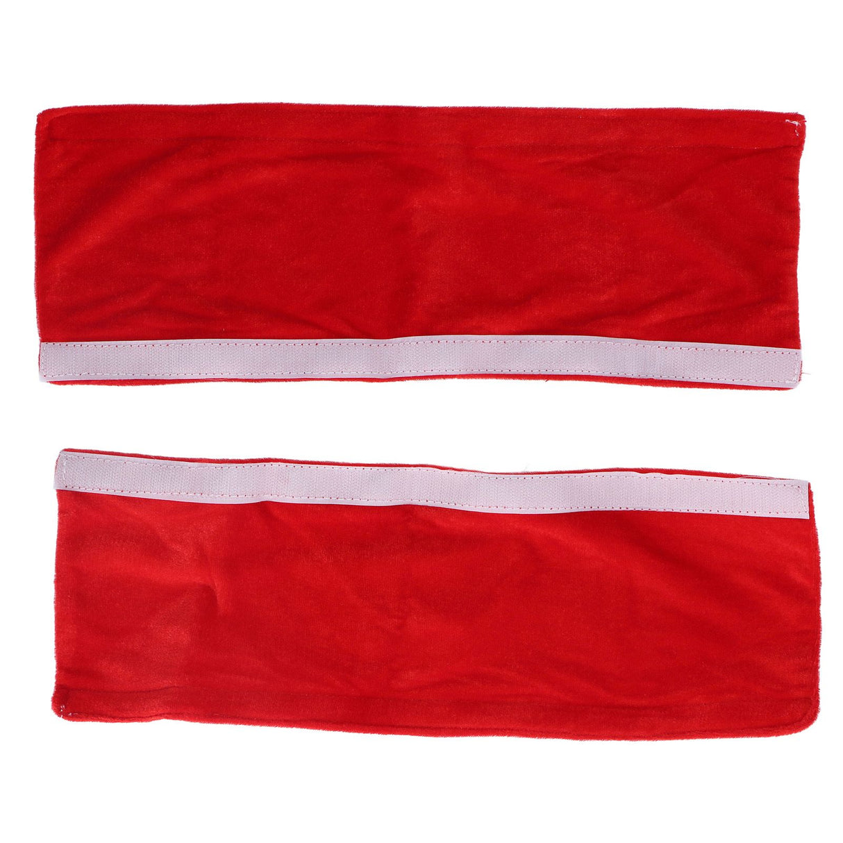 2Pcs Refrigerator Door Handle Covers Kitchen Appliance Decor Non Skid Static Protector Red
