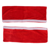 2Pcs Refrigerator Door Handle Covers Kitchen Appliance Decor Non Skid Static Protector Red - Extra Image