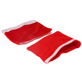 2Pcs Refrigerator Door Handle Covers Kitchen Appliance Decor Non Skid Static Protector Red