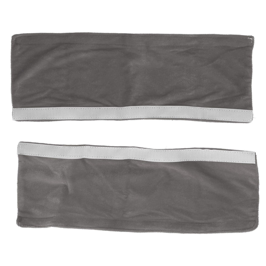2Pcs Refrigerator Door Handle Covers Kitchen Appliance Decor Non Skid Static Protector Grey